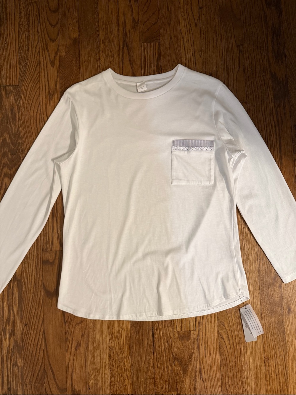 intimissimi White Supima Cotton Tee - Size S